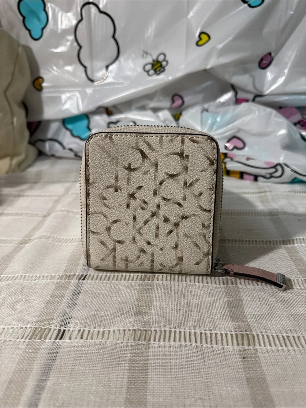 Calvin Klein small zip-around wallet
